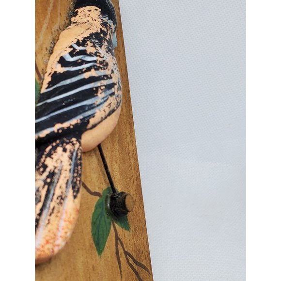 Napco Originals By Giftcraft Oriole Wall Décor Embossed Bird Plaque - Picture 8 of 11